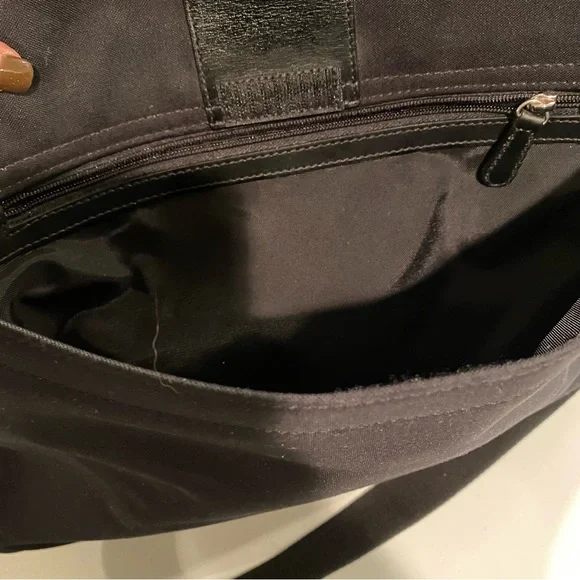 COACH BLACK SIGNATURE 77004 COMPUTER LAPTOP BAG - Picture 6 of 8